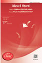 Music I Heard SATB choral sheet music cover